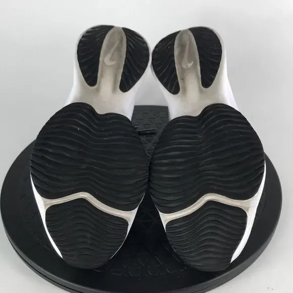 Nike Air Zoom Tempo Flyknit Gray Running Shoes CJ2102-002 Women’s Size 8.5 (7Y) - Picture 10 of 12